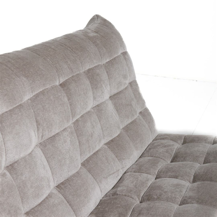 Salon d'angle Scalo orange et gris