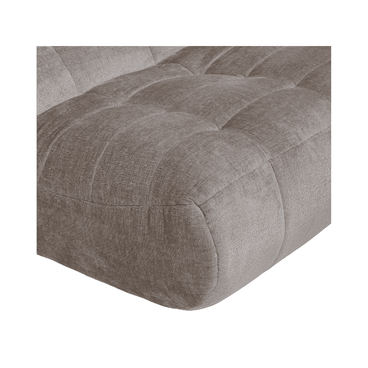 Salon d'angle Scalo orange et gris
