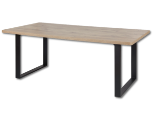 Table fixe 200 cm Jambe-u TF2302