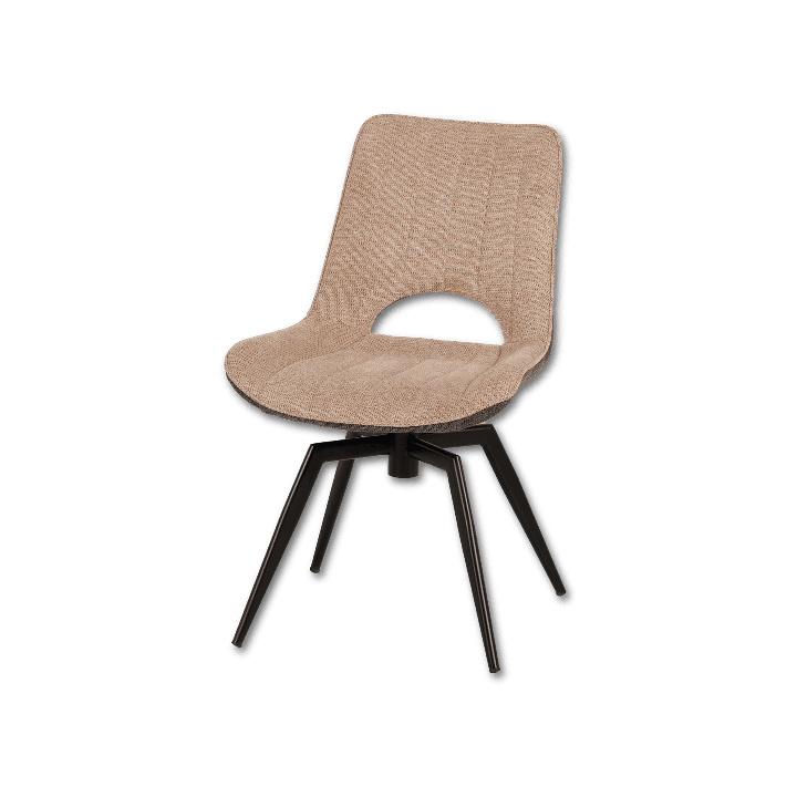 Chaise Rotatif ST2311 - Tissu beige