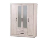 Armoire 4 portes Olivos rome whitewash