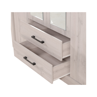 Armoire 4 portes Olivos rome whitewash