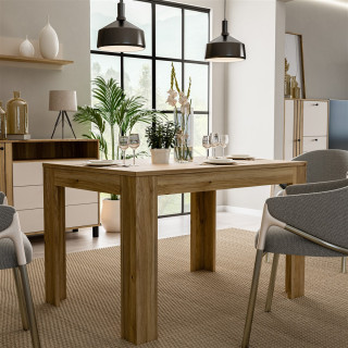 KILLARNEY Table extensible 120/145,5/175 cm TMST142 D108