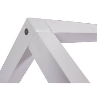 Lit cabane 90x200 Funky blanc (sans sommier)