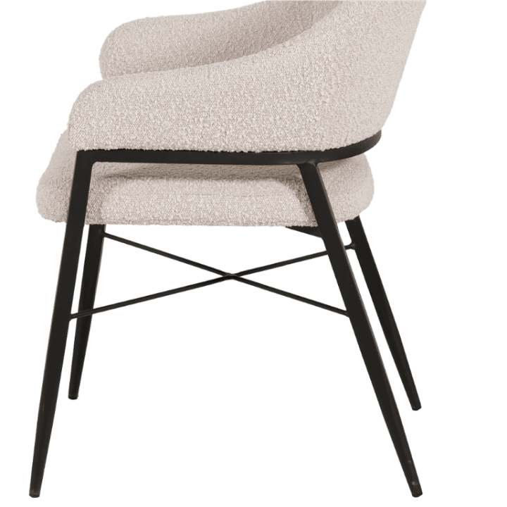 Chaise Roma pearl