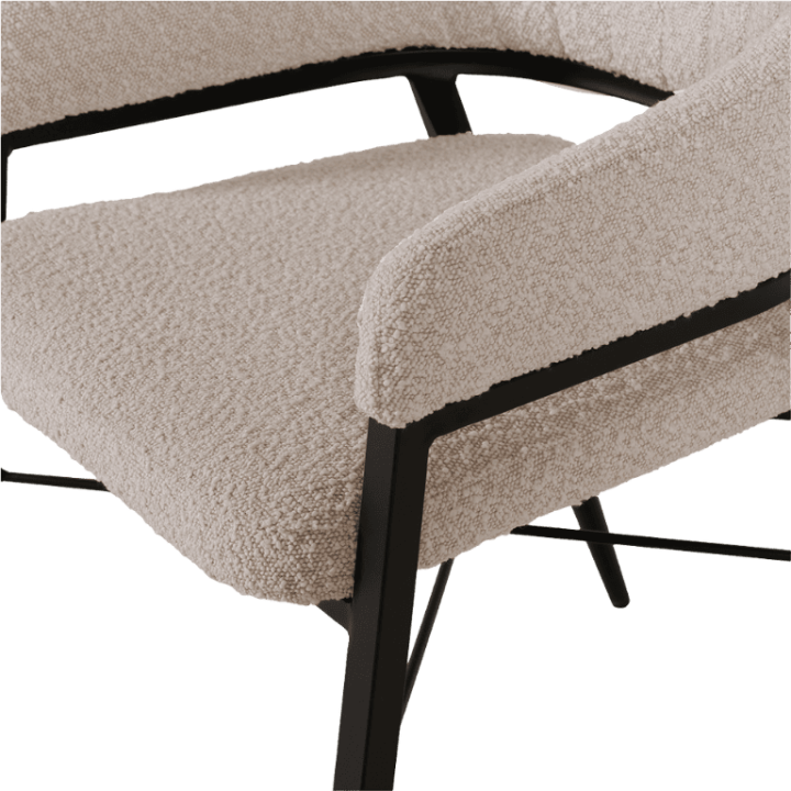 Chaise Roma pearl