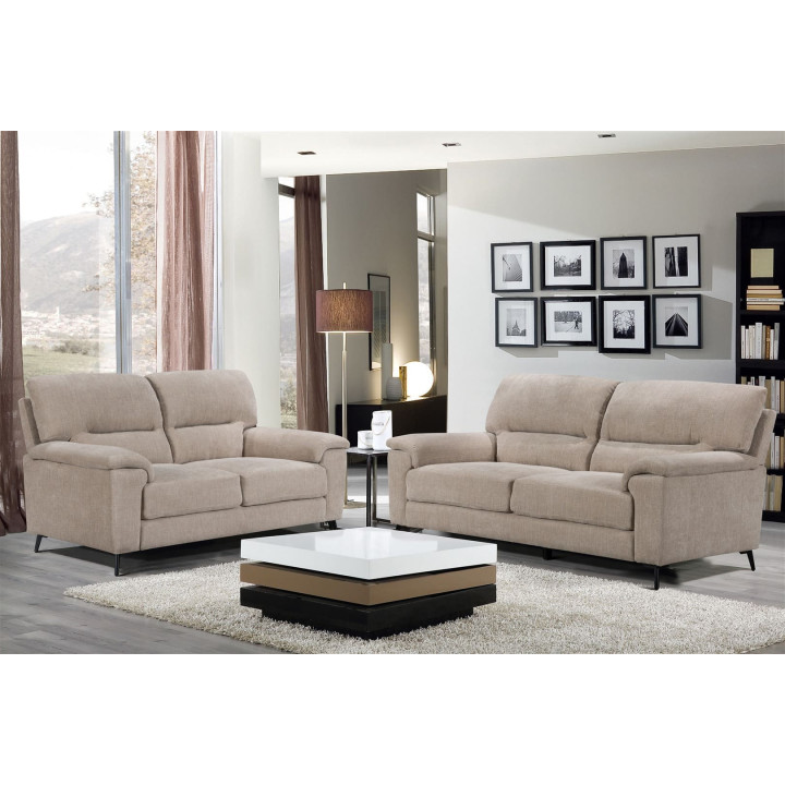 Canapé 2 places Glory beige