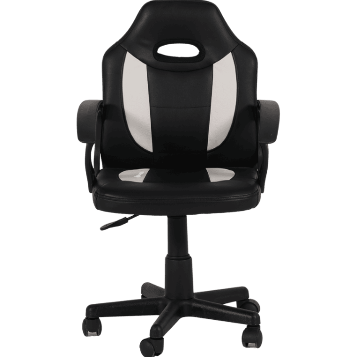 Chaise de burea Lana noir/blanc