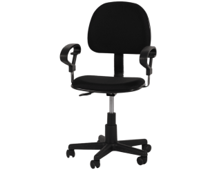 Chaise de bureau Risca noir