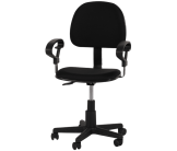 Chaise de bureau Risca noir
