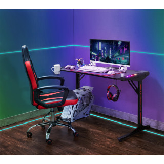 Bureau gaming Nolan noir