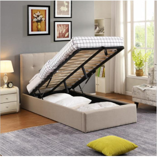 Lit coffre 90x200 Cairo beige