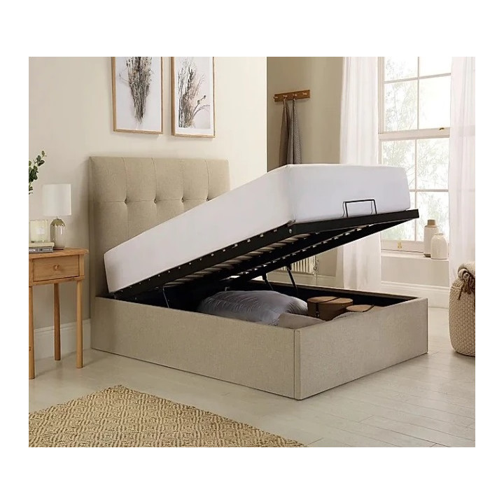 Lit coffre 90x200 Cairo beige