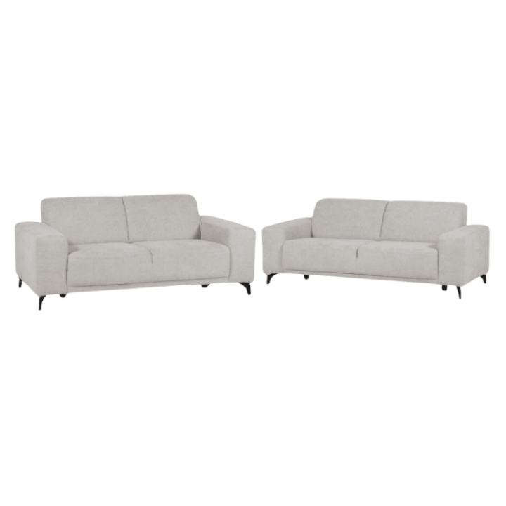 Salon 2,5 + 2 places Mats gris