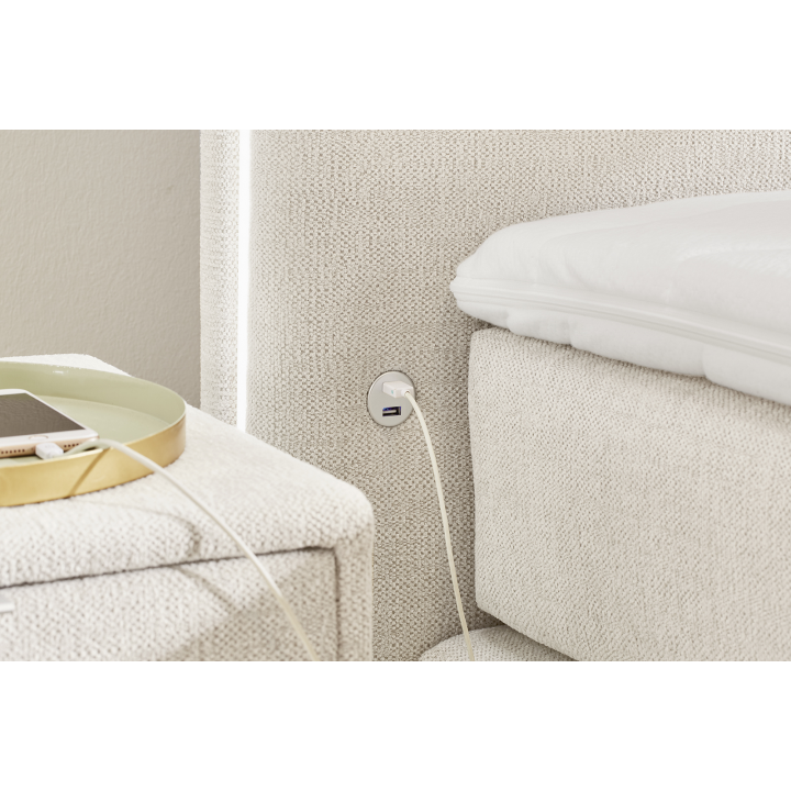 Lit 180x200 Livia beige