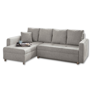 Canapé convertible Kappeln gris/beige