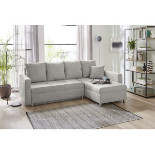 Canapé convertible Kappeln gris/beige