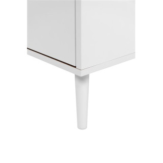 Meuble TV Linz chêne artisan/blanc