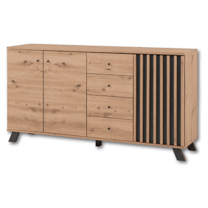 Enfilade Medan 51C chêne artisan/anthracite