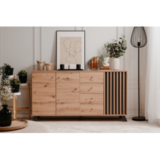 Enfilade Medan 51C chêne artisan/anthracite