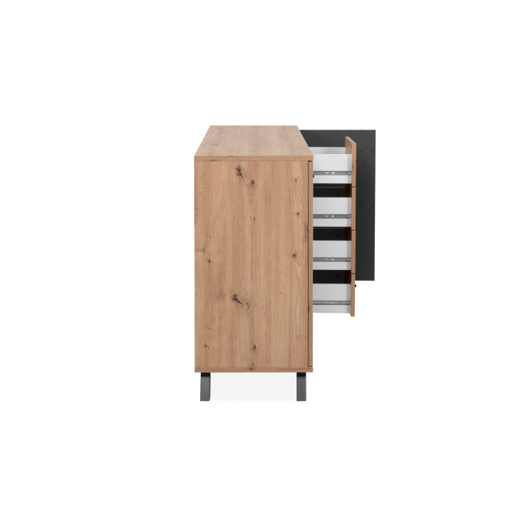 Enfilade Medan 51C chêne artisan/anthracite