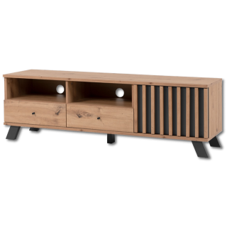 Meuble Tv Medan chêne artisan/anthracite