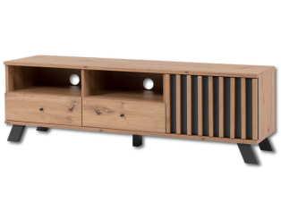 Meuble Tv Medan chêne artisan/anthracite