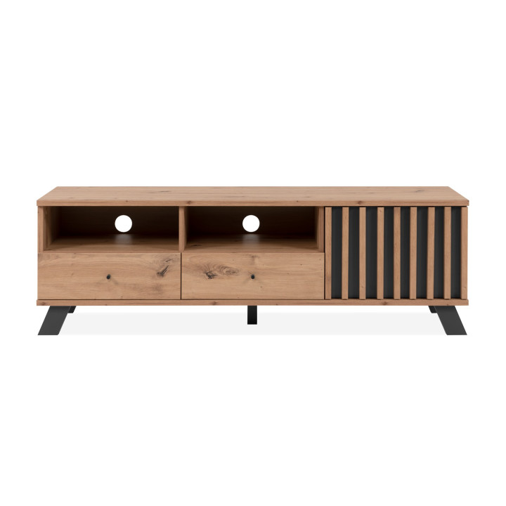 Meuble Tv Medan chêne artisan/anthracite