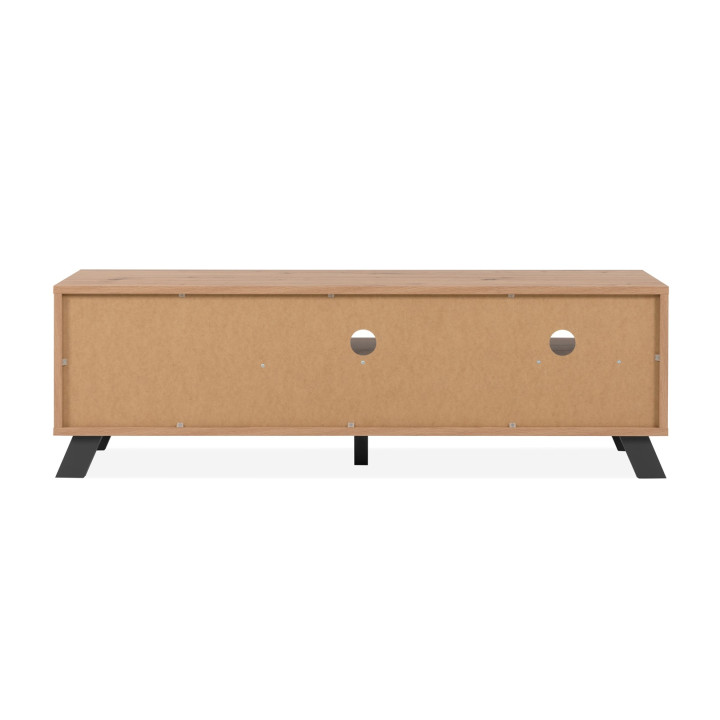 Meuble Tv Medan chêne artisan/anthracite