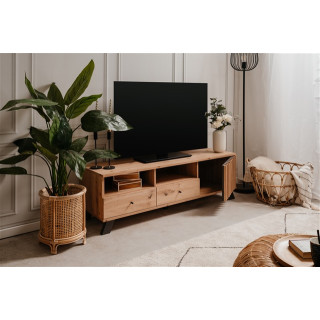 Meuble Tv Medan chêne artisan/anthracite