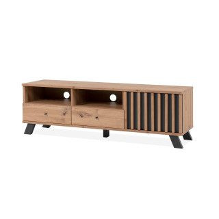 Meuble Tv Medan chêne artisan/anthracite