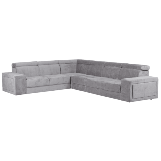 Salon d'angle Atlantic gris clair