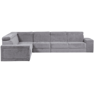 Salon d'angle Atlantic gris clair