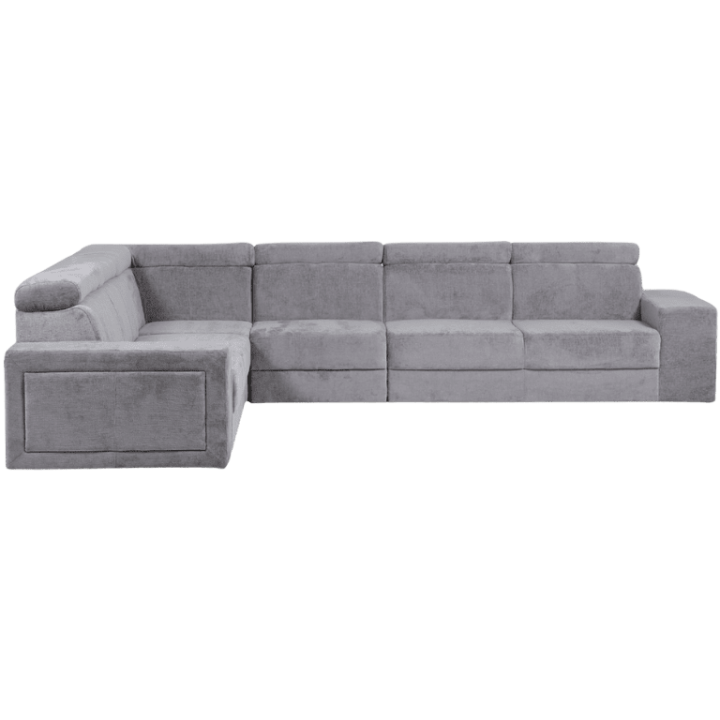 Salon d'angle Atlantic gris clair