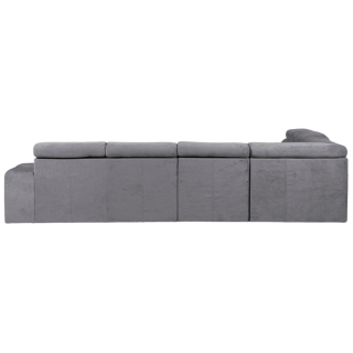 Salon d'angle Atlantic gris clair