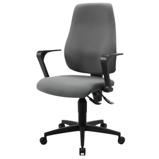 Fauteuil de bureau Green Star P gris foncé
