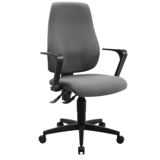 Fauteuil de bureau Green Star P gris foncé