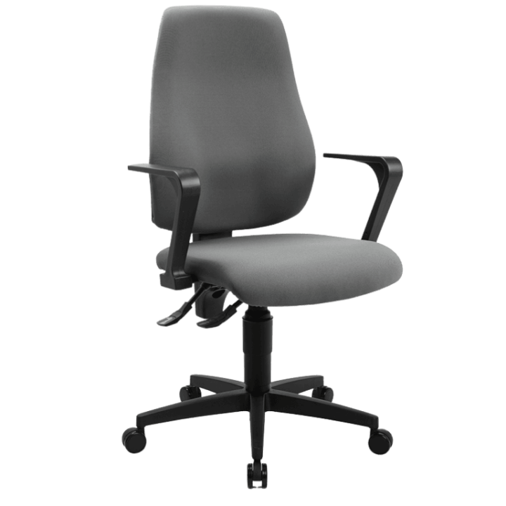 Fauteuil de bureau Green Star P gris foncé