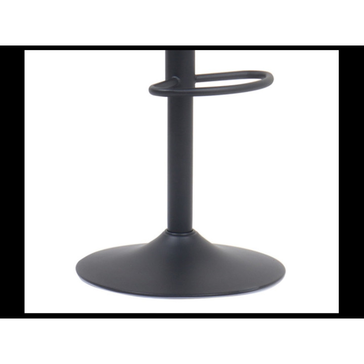 5525-5 Tabouret de bar Fenna Pu cognac