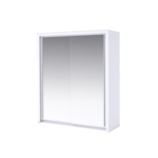 Armoire 2 portes 182 cm Touch blanc