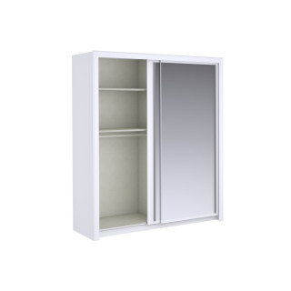 Armoire 2 portes 182 cm Touch blanc