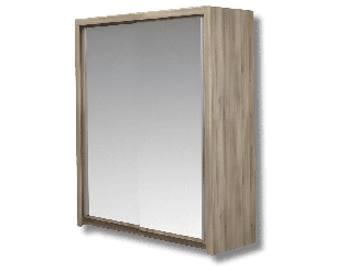 Armoire 2 portes 182 cm Tempo/Vario chêne kronberg/noir