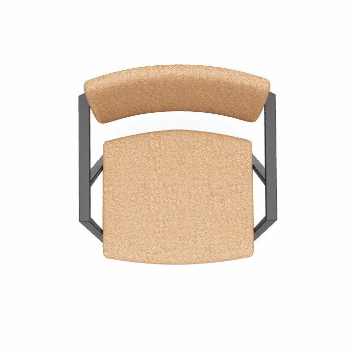 Chaise Bormio jaune