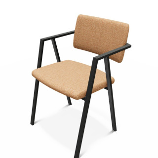 Chaise Bormio jaune