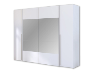 Armoire 2 portes Rexgo blanc