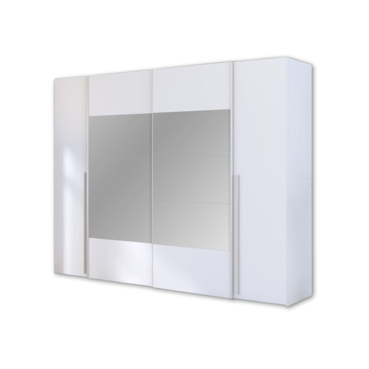 Armoire 2 portes Rexgo blanc