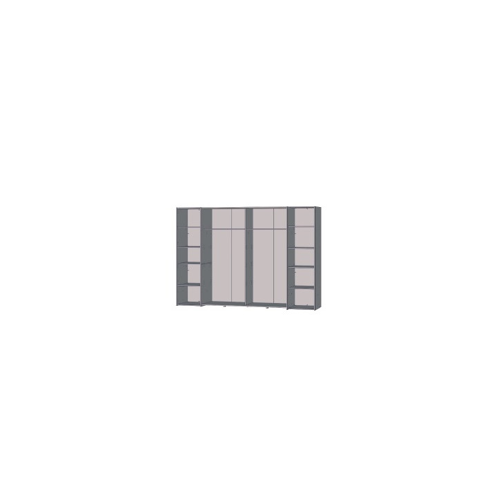 Armoire 2 portes Rexgo blanc