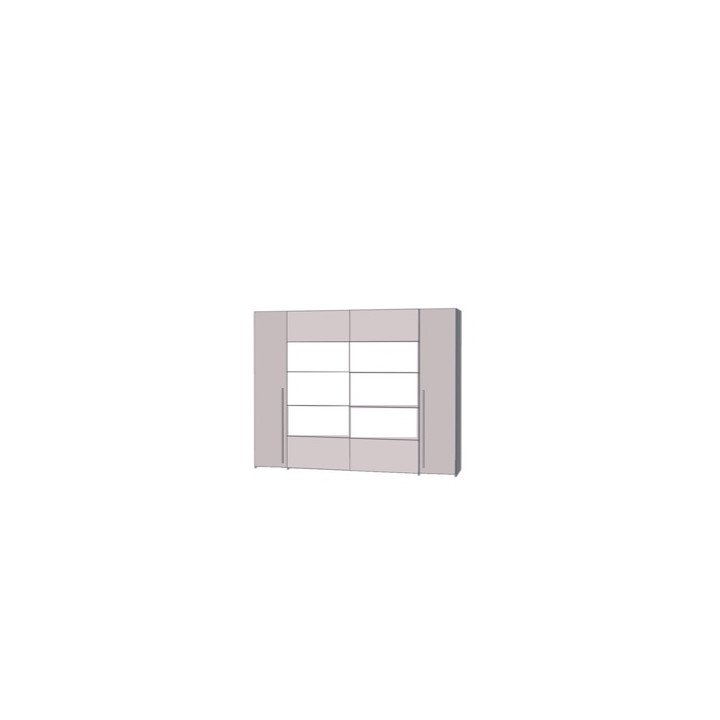Armoire 2 portes Rexgo blanc