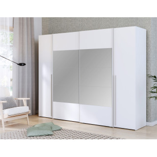 Armoire 2 portes Rexgo blanc