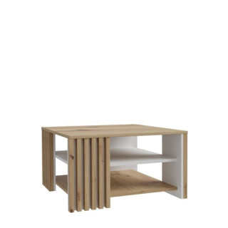 Table de salon Cardigan noir/chêne artisan